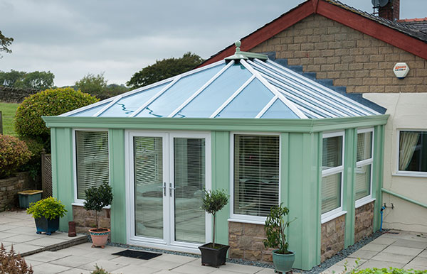 Installing replacement conservatory roofs