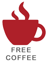 Free coffee at Portadown Window and Door Showroom